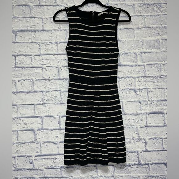 Alice + Olivia Monah Pinstripe Sweater Dress - Picture 5 of 14